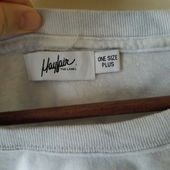 MAYFAIR Group Don't F*** With My Aura Tie Dye Oversized Tee Unisex OSFM - Picture 5 of 7